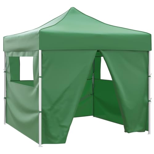 Pavillon mit 4 Seitenwänden, Stahlrahmen, Outdoor Tragbar Sonnenschirme für Partys Treffen Grillabende Campingplätze, Pop-Up Partyzelte, 291 x 291 x 315 cm, Einfache Montage Pavillon mit 4 Seitenwänden, Stahlrahmen, Outdoor Tragbar Sonnenschirme für Partys Treffen Grillabende Campingplätze, Pop-Up Partyzelte, 291 x 291 x 315 cm, Einfache Montage von LVHUIDEH