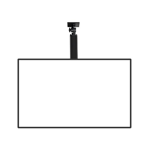 LVLDAWA Schlanke Snap Frame LED-Lichtbox Für Menü Board Restaurant Fast Food Display Für Shops Wandmontage Billboard Schnell Montierbar (Farbe : Schwarz, Größe : A-50X40CM) von LVLDAWA