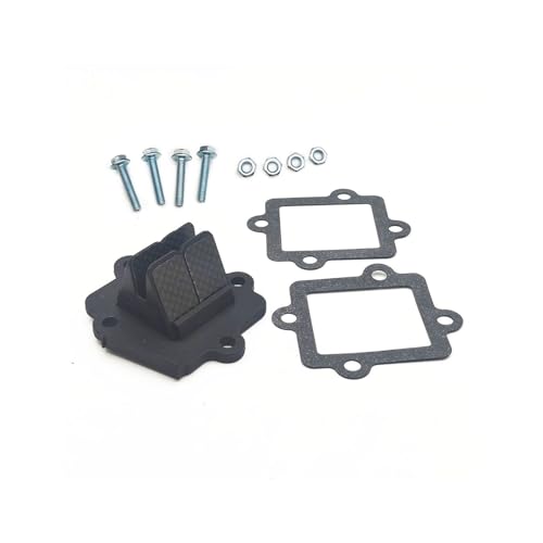 Motorrad Kohlefaser-Reed-Ventil V-Force 3 A352 A352A AG352A kompatibel für Jog 50 Yq Aerox R E2 2003–2012 von LVLVEOPEVG