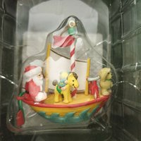 Vintage 90Er Jahre Santa's Best Christmas Ornament Segelboot Boot von LVPinkPeacock