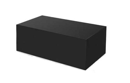 Almighty wasserdichte Abdeckplane, geeignet for Sofa, Tisch, runder Tisch, Stuhl, L-förmiges Sofa, Gartenterrasse, Schutzhülle(Noir,213X132X74cm) von LVSELINGI