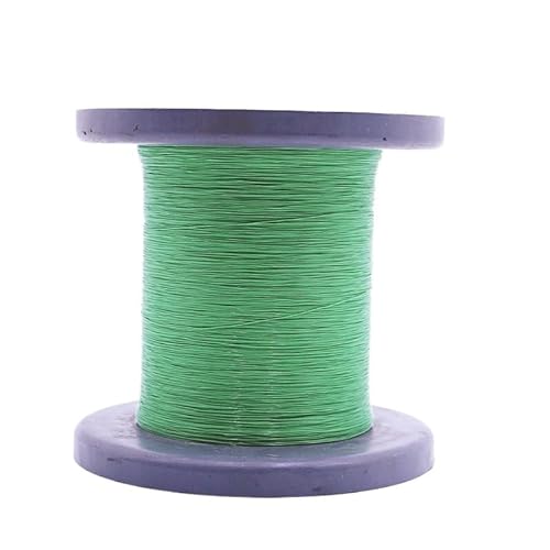 Fluoroplastischer Hochtemperatur-Ultrafeindraht for elektronische Anwendungen 26AWG 28AWG 30AWG 32AWG 34AWG Ultrafein Spezialfeindraht for elektronische Anwendungen(Green,26 AWG) von LVSELINGI