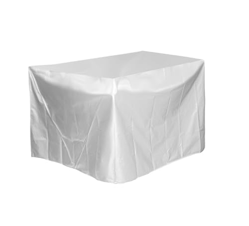 LVSELINGI Drucker Staubschutzhülle for Haushalt und Büro, Anti-Staub, wasserdicht, for Stuhl und Tisch, Organizer, Aufbewahrungstasche(Silver,43x43x32cm) von LVSELINGI