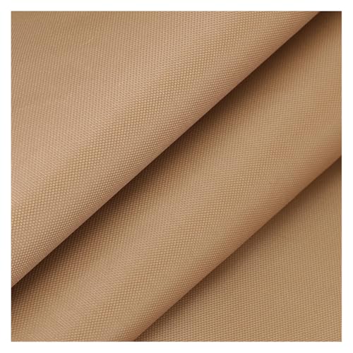 LVSELINGI Gartenschirmabdeckung mit Stange und Zugring, UV-Schutz, 210D Oxford-Gewebe, wasserdicht, freitragende große Schirmabdeckung for den Außenbereich(Khaki,205cm Banana) von LVSELINGI