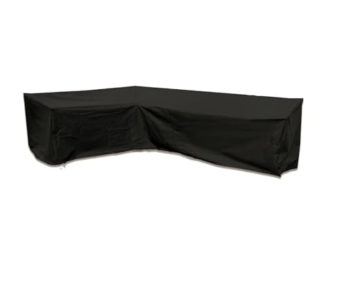 LVSELINGI Home Sofa Cover Schutz Outdoor Garten Rattan Eckmöbel Abdeckung Wasserdicht Sofa Protector Staubschutz Wasserdicht L Typ(215X215X87x80cm) von LVSELINGI