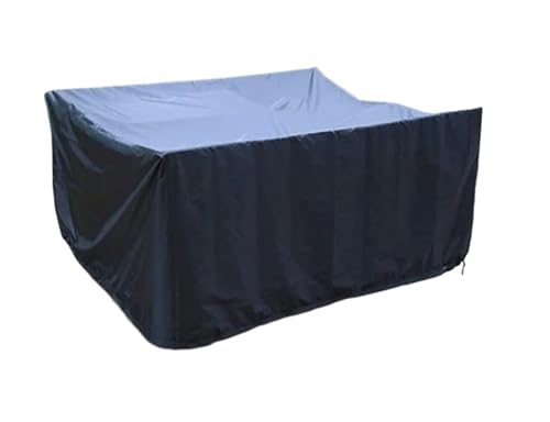 LVSELINGI Terrassenmöbelabdeckungen, wasserdichte Gartenmöbelabdeckung, Gartentischabdeckung(Noir,210X110X70cm) von LVSELINGI