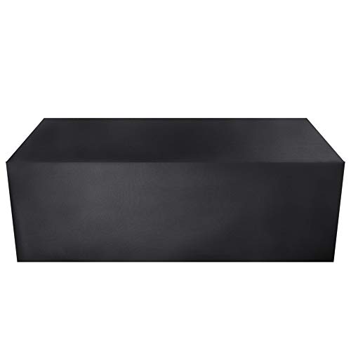 LVSELINGI wasserdichte Terrassenmöbel-Abdeckungen, Terrassenmöbel-Set-Abdeckung, Abdeckung for Gartensofas, Terrassentisch- und Stuhl-Set-Abdeckung(Noir,123X61X72cm) von LVSELINGI
