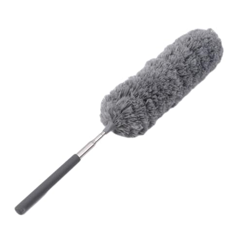 Mikrofaser-Staubbürste, ausziehbarer Handstaubentfernungsreiniger, Anti-Staubbürste, for Zuhause, Klimaanlage, Feder, Auto, Möbelreinigung(Gray) von LVSELINGI