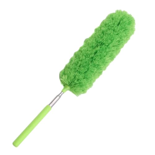 Mikrofaser-Staubbürste, ausziehbarer Handstaubentfernungsreiniger, Anti-Staubbürste, for Zuhause, Klimaanlage, Feder, Auto, Möbelreinigung(Green) von LVSELINGI