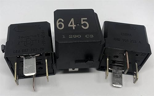 645 HX4 4RA 007 791-20 1290 951 253 A (V4-1A-12V) Relais 4-polig Relaissockel 1St (Size : 4RA 007 791-20) von LVTFCO