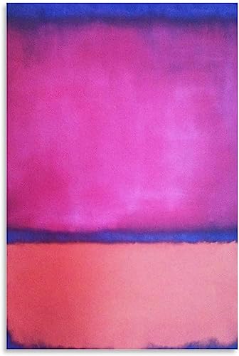 LVTFCO Berühmte Mark Rothko Poster《NO. 10》Wandkunst Mark Rothko druckt Mark Rothko Malerei Leinwand für zu Hause Wandkunst Dekor Bilder 50x70cmx1 Kein Rahmen von LVTFCO