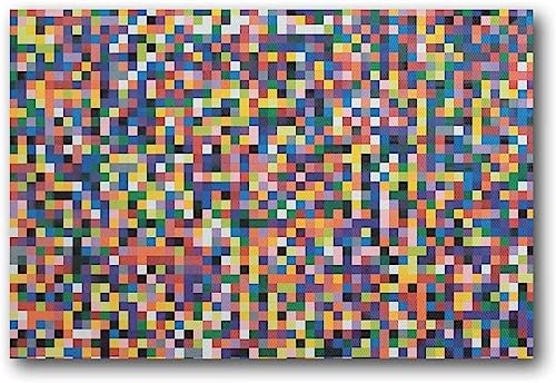 LVTFCO Berühmtes Gerhard Richter Poster Und Drucke Kreative Wandkunst Gerhard Richter Gemälde Von Leinwand Für Zuhause Wanddekoration Bild 40x60cmx1 Kein Rahmen von LVTFCO