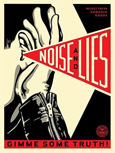 LVTFCO Berühmtes Shepard Fairey Poster und Drucke《Lärm und Lügen》Wandkunst Shepard Fairey Malerei Leinwand für zu Hause Wandkunst Dekorbild 50x70cmx2 Kein Rahmen LVTFCO Berühmtes Shepard Fairey Poster und Drucke《Lärm und Lügen》Wandkunst Shepard Fairey Malerei Leinwand für zu Hause Wandkunst Dekorbild 50x70cmx2 Kein Rahmen von LVTFCO