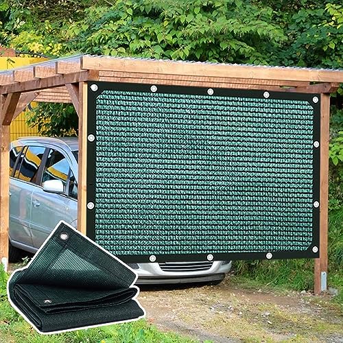 LVTFCO Sonnenschutznetz Outdoor-Sonnenschutztuch 2x4m Rechteckige Sichtschutzplane Sonnenschutznetz for Gewächshaus Pergola Pflanzen Balkon Garten Langlebig (Color : A, Size : 1x1m/3.28x3.28ft) von LVTFCO