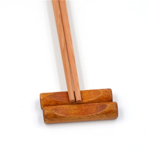 Essstäbchenständer Kreativer Essstäbchenhalter aus Holz for die Küche, Essstäbchenablage für Zuhause von LVUNZJCA