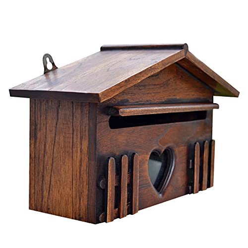 LVUNZJCA Briefkasten Postfach-Postkartenbox Postfachstützen Outdoor Mailbox Gartenarbeit Eisen Postkasten von LVUNZJCA