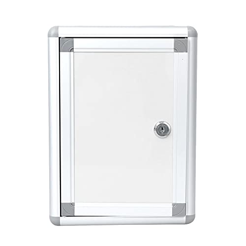 LVUNZJCA Briefkasten Wandbehang Postfach-Legierungsbox Suggestion Box Aluminiumlegierung Mailbox Postkasten von LVUNZJCA
