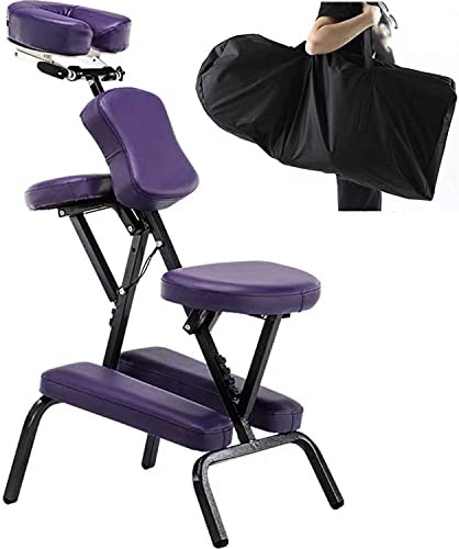 LVUNZJCA Professioneller Tattoo-Scraping-Stuhl, tragbarer klappbarer Massagestuhl, höhenverstellbares Gesichts-Spa-Bett, Beauty-Stuhl, Salontisch von LVUNZJCA