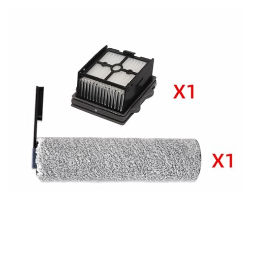 Zubehör, Kompatibel Mit Tineco, Floor ONE S5 Combo Akku-Nass- Und Trockensauger-Set, Ersatzbürstenrolle Und Staubsaugerfilter-Zubehör(2PCS B) von LVUPRTVH
