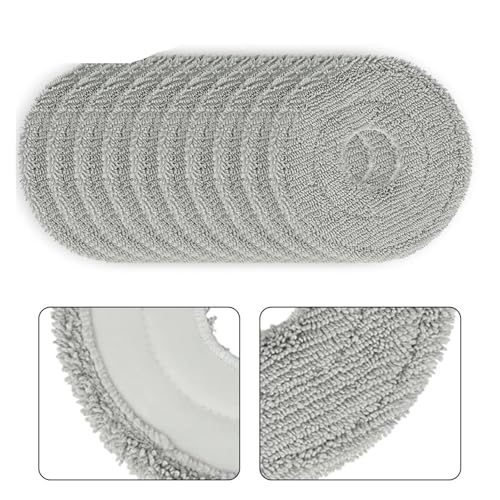 10/4 Stück Mikrofaser-Mopp-Pads, waschbar und wiederverwendbar, kompatibel mit Mova E30 Ultra Mop, Roboter-Mopp-Pad, Roboter-Staubsauger-Teile(4PCS) von LVXBHZQD