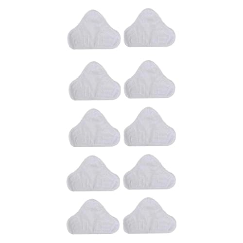 10er-Pack Ersatz-Mikrofaser-Stoffpads for Dampfreiniger, kompatibel mit H2O Mop, X5 Triangular Drag 10er-Pack Ersatz-Mikrofaser-Stoffpads for Dampfreiniger, kompatibel mit H2O Mop, X5 Triangular Drag von LVXBHZQD