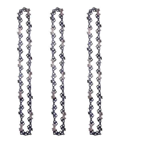 16 Zoll Ersatzkette For Kettensägen – 55 Treibglieder, 27 Schneider, 3/8 Zoll LP-Teilung, 0,050 Zoll Stahlkette For Holzschneiden Mit Elektrischen Sägen(3 x 55DL 27cutters) von LVXBHZQD