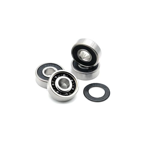2PC S625 RS CB Edelstahl Hybrid Keramik Lager 5x16x5mm ABEC-7 Industrie Motor Spindel 625 Hybriden Kugellager von LVXBHZQD
