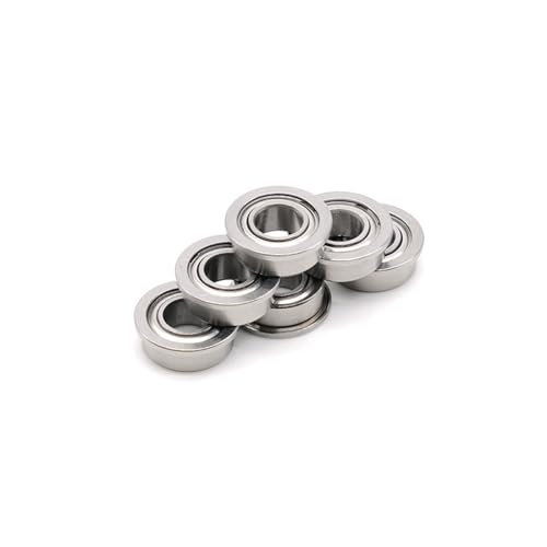 5x14x5mm 10PCS ABEC-7 Flansch Lager Chrom Stahl Lager F605 F605Z F605ZZ von LVXBHZQD