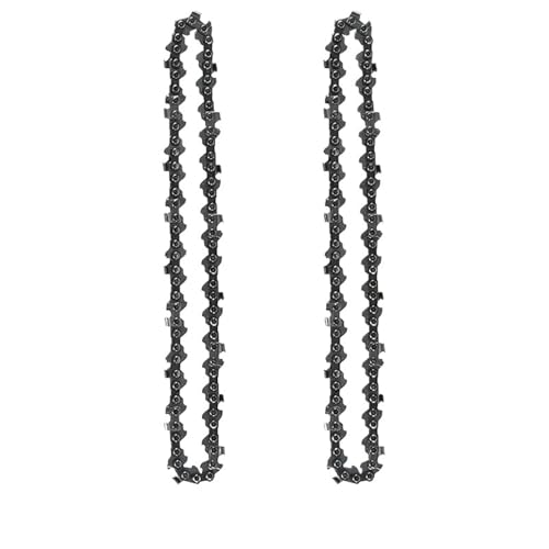 6-Zoll-Ersatzkette For Mini-Kettensägen – 1/4-Zoll-Teilung, 0,043-Zoll-Stärke, 37 Treibglieder For Holzschneiden, Kettensägen-Ersatzteile(2PCS) von LVXBHZQD