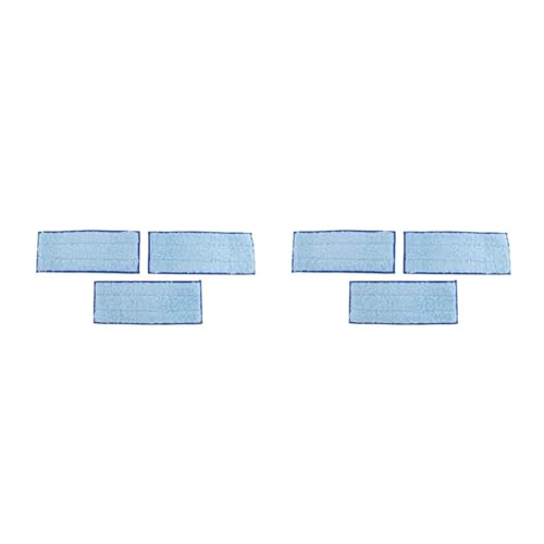 6er-Pack waschbare Wischpads, kompatibel mit Irobot Braava Jet, 240 241, blau von LVXBHZQD
