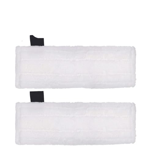 Ersatz-Moppköpfe, Tuch, kompatibel mit Karcher Easyfix, SC2, SC3, SC4, SC5, Lappen, Mikrofaser-Moppbezug, Dampfreiniger-Zubehör, Ersatzteile(2PCS Long Cloth) von LVXBHZQD
