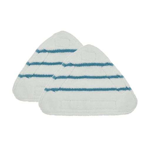 Ersatzpads for Dampfreiniger, dreieckig, waschbar, Mikrofaser-Pads for Dampfreiniger, Moppkopf-Pad, Ersatzpad for Dampfreiniger von LVXBHZQD