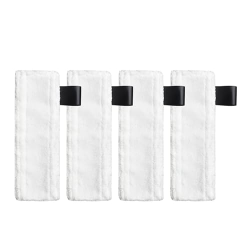 Feinfaser-Stoffbezug, kompatibel mit Karcher EasyFix, Dampfreiniger-Stoffpad, kompatibel mit Karcher EasyFix, SC2 SC3 SC4 SC5 Dampfreiniger(4pcs Cleaning cloth) von LVXBHZQD