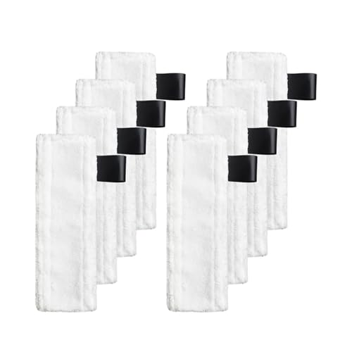 Feinfaser-Stoffbezug, kompatibel mit Karcher EasyFix, Dampfreiniger-Stoffpad, kompatibel mit Karcher EasyFix, SC2 SC3 SC4 SC5 Dampfreiniger(8pcs Cleaning cloth) von LVXBHZQD