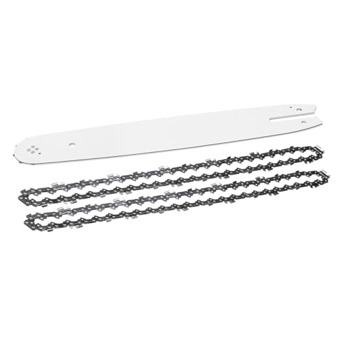Kompatibel For Stihl 018, MS180, MS181 – 14 Zoll Kettensägen-Führungsschiene Mit 3/8 LP-Teilung, 50 Antriebsglieder-Sägekette, Elektrowerkzeug-Zubehör(With 2 Saw chain) von LVXBHZQD