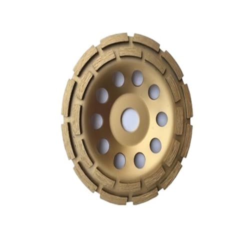 OVJENTSK 9" Diamant-Schleiftopfscheibe, 230 mm Doppelreihen-Schleifscheiben for Beton, Marmor, Granit OVJENTSK 9" Diamant-Schleiftopfscheibe, 230 mm Doppelreihen-Schleifscheiben for Beton, Marmor, Granit von LVXBHZQD