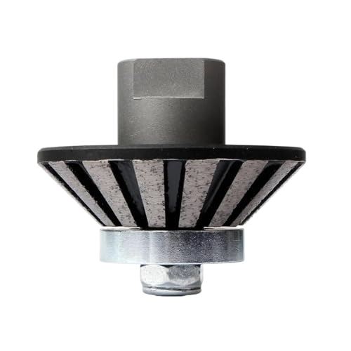 OVJENTSK Handprofil-Rad-Abschrägung E20 Diamantschleifen For Winkelschleifer, Granit, Marmor, Stein, Kantenschleifblock(M14 thread) von LVXBHZQD