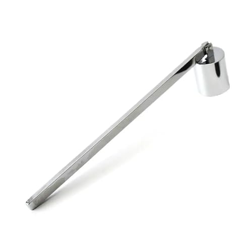 OVJENTSK Kerzendochtlöscher, glockenförmiger Feuerlöscher, der duftende Kerzenständer-Accessoires herstellt(1pc Silvery) von LVXBHZQD