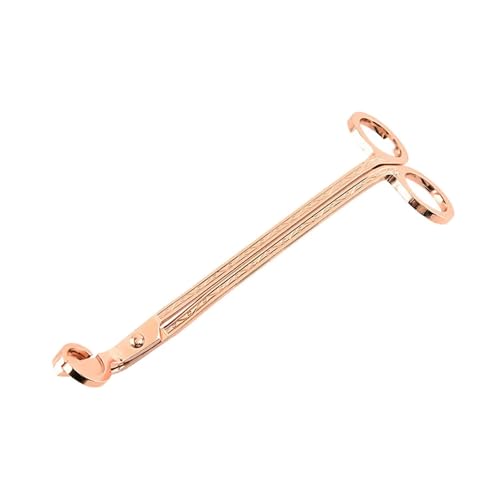 OVJENTSK Kerzendochtschneiderhaken Edelstahl Kerzenlöscher(Rose Gold) von LVXBHZQD