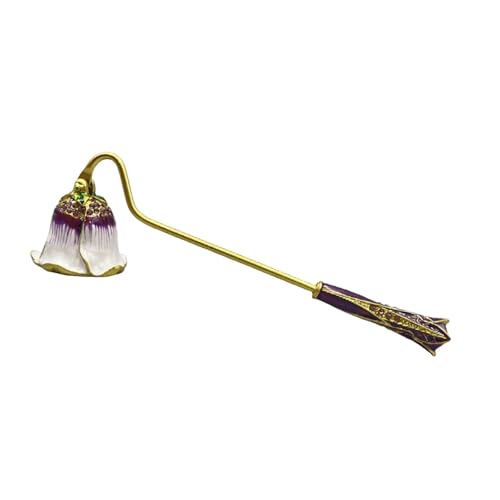 OVJENTSK Kerzenlöscher mit gravierten Blumen, Docht for Löschen der Flamme, Löschwerkzeug OVJENTSK Kerzenlöscher mit gravierten Blumen, Docht for Löschen der Flamme, Löschwerkzeug von LVXBHZQD