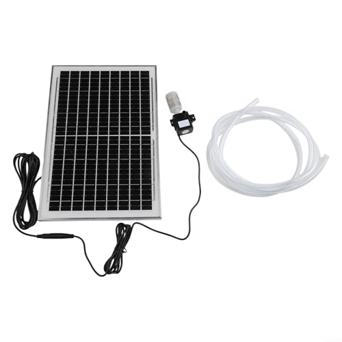 10 W Solar-Wasserpumpe mit Filter, 2,5 m Hubhöhe, Tauchzirkulationssystem für Fischteich, Aquarium, Wasserreservoir, Outdoor-Gartenbrunnen mit 2 m transparentem Rohr 10 W Solar-Wasserpumpe mit Filter, 2,5 m Hubhöhe, Tauchzirkulationssystem für Fischteich, Aquarium, Wasserreservoir, Outdoor-Gartenbrunnen mit 2 m transparentem Rohr von LVYXON
