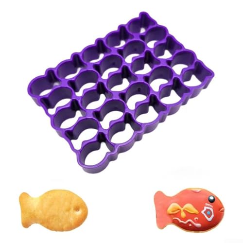 25 einzigartige Fischformen Gold Fisch Ausstecher für kreative und lustige Backerlebnisse von LVYXON