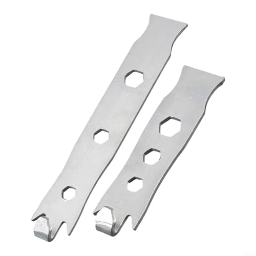 2er-Pack Drahtbinder-Werkzeug, Gewächshaus-Drahtwickel-Artefakt, Edelstahl-Zaun-Draht-Spannwerkzeug, Garten-Hardware-Befestigungspaket, Wickelfixierer von LVYXON