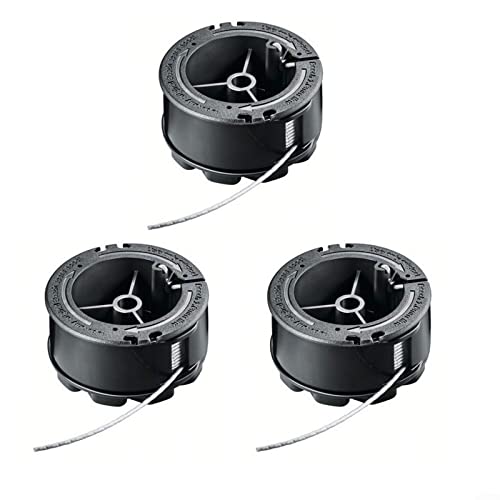 3-teiliges Rasentrimmer-Zubehör für Bosch Schnurspule UniversalGrassCut F016800570 von LVYXON