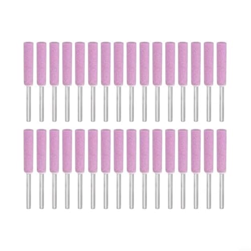 32-teiliges Diamant-Kettensägen-Schärfer-Set inkl. Schleifsteine und Schleiffeilen für effizientes Kettensägen-Kettenschleifen (5,5 mm) von LVYXON