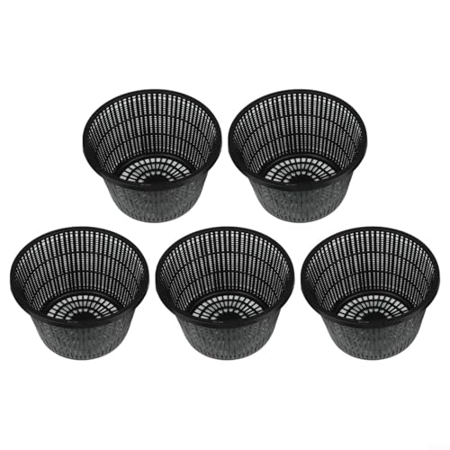 5 Stück Netztöpfe für Wasserpflanzen für Pflanzen, 20,3 cm, Kunststoff-Netz-Blumenkorb für Hydrokultur- und Gartenprojekte 5 Stück Netztöpfe für Wasserpflanzen für Pflanzen, 20,3 cm, Kunststoff-Netz-Blumenkorb für Hydrokultur- und Gartenprojekte von LVYXON