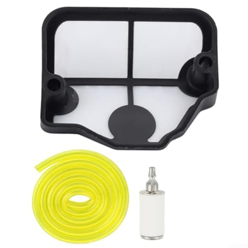 530029908 Luftfilter-Set für Kettensägen mit auslaufsicherer Polyurethan-Dichtung und Multifaser-Medien, Kraftstofffilter und Kraftstoffleitung von LVYXON