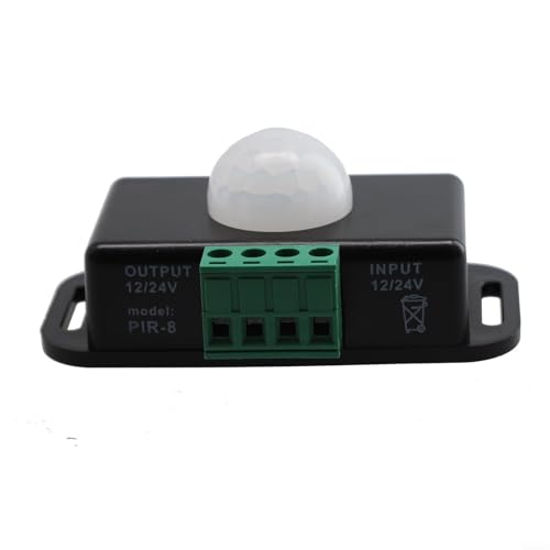8A für LED-Licht Bewegungsmelder, Infrarotsteuerung, geeignet für 12V 24V Anschlüsse 8A für LED-Licht Bewegungsmelder, Infrarotsteuerung, geeignet für 12V 24V Anschlüsse von LVYXON