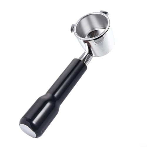 9335 Stil Edelstahl Bodenloser Siebträger Griff Professionelle Kaffeemaschine Zubehör Kompatibel mit Espresso Maker Brühausrüstung Ersatzteil 9335 Stil Edelstahl Bodenloser Siebträger Griff Professionelle Kaffeemaschine Zubehör Kompatibel mit Espresso Maker Brühausrüstung Ersatzteil von LVYXON