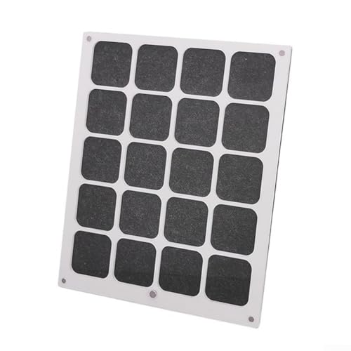 Abzeichen-Aufbewahrungsbox aus Acryl für Schutz vor Beschädigungen und einfachen Zugang zu Abzeichen und Medaillen für organisierte Präsentation (klein weiß) von LVYXON